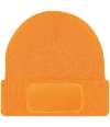BB440 B440 Beechfield Thinsulate™ Patch Beanie Fluorescent Orange colour image